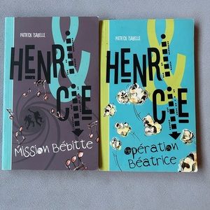 FRENCH ~ Set of 2 ~ Henri Cie ~ #1 & #2